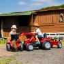 Minamas traktorius su kaušu ir priekaba - vaikams nuo 3 iki 7 metų | Massey Ferguson | Falk